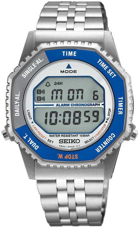 Seiko Digital Alarm Chronograph SMGG21P1 Montre digitale pour hommes Avec alarme