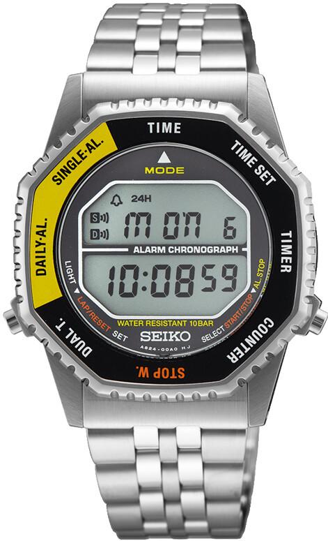 Seiko Digital Alarm Chronograph SMGG17P1 Montre digitale pour hommes Avec alarme