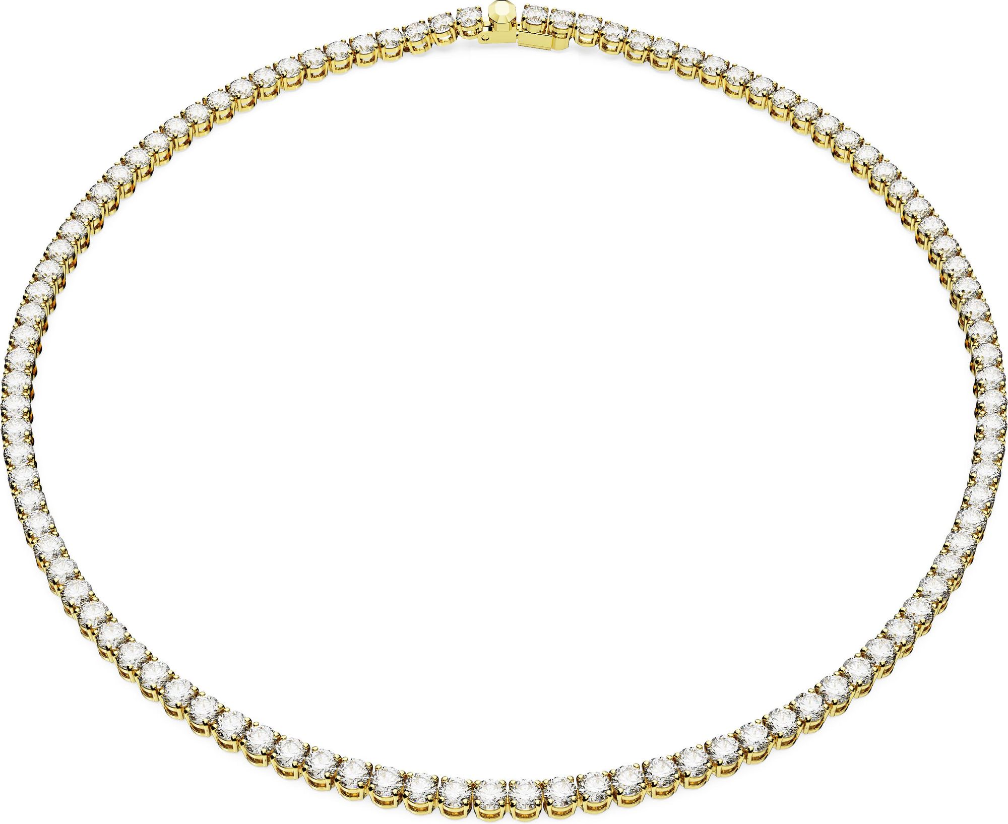 Swarovski Matrix Tennis Halskette 5681795-h Halsketting voor dames