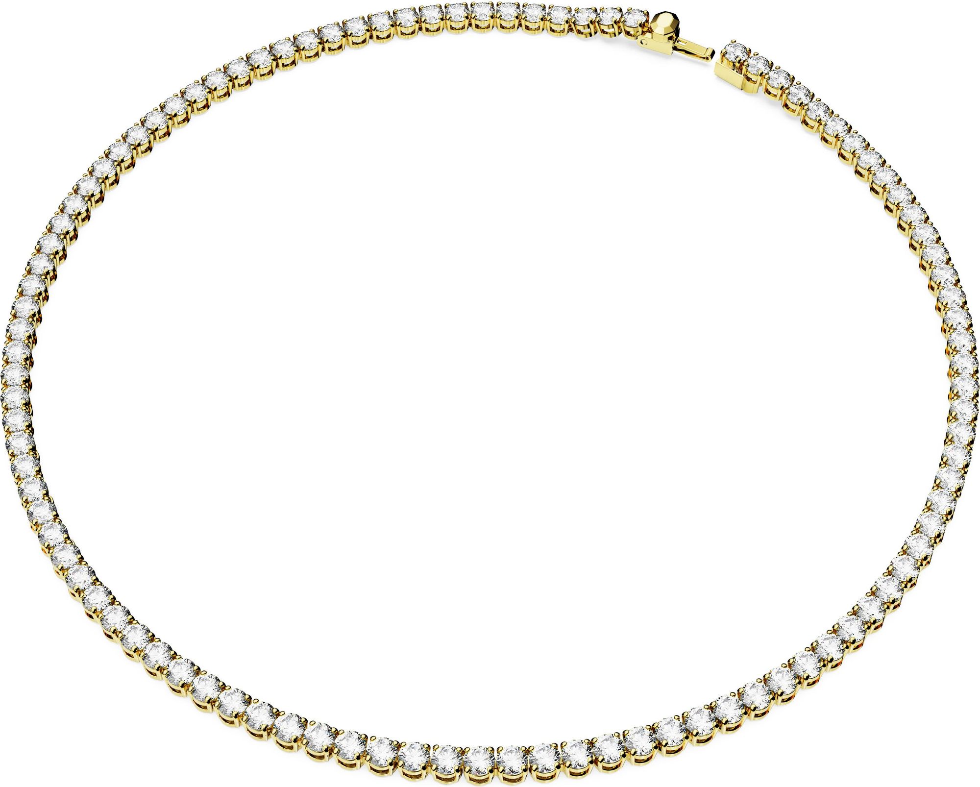 Swarovski Matrix Tennis Halskette 5681795-h Halsketting voor dames