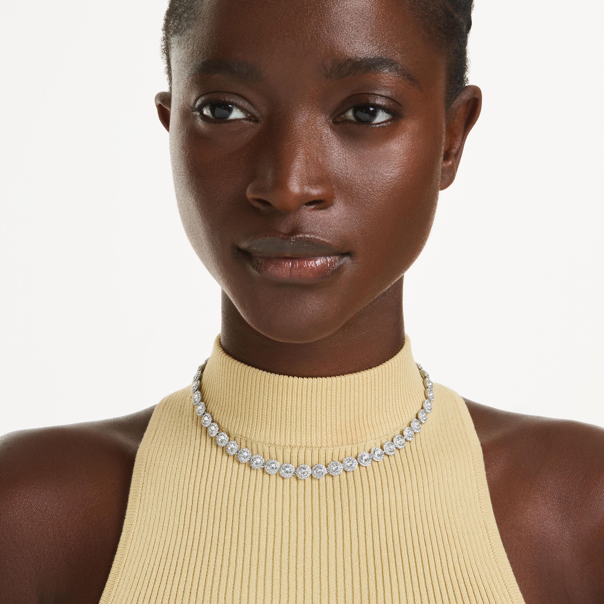 Swarovski Una Angelic Tennis Halskette 5117703 Catenina donna