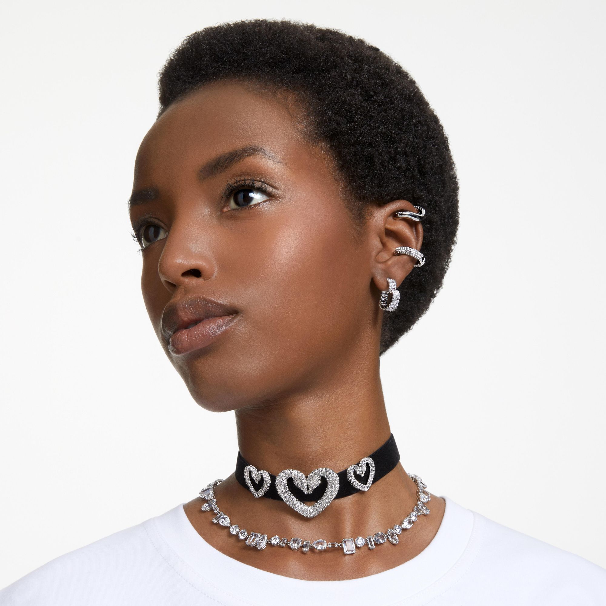 Swarovski Matrix Kreolen 5653170 Oorbellen