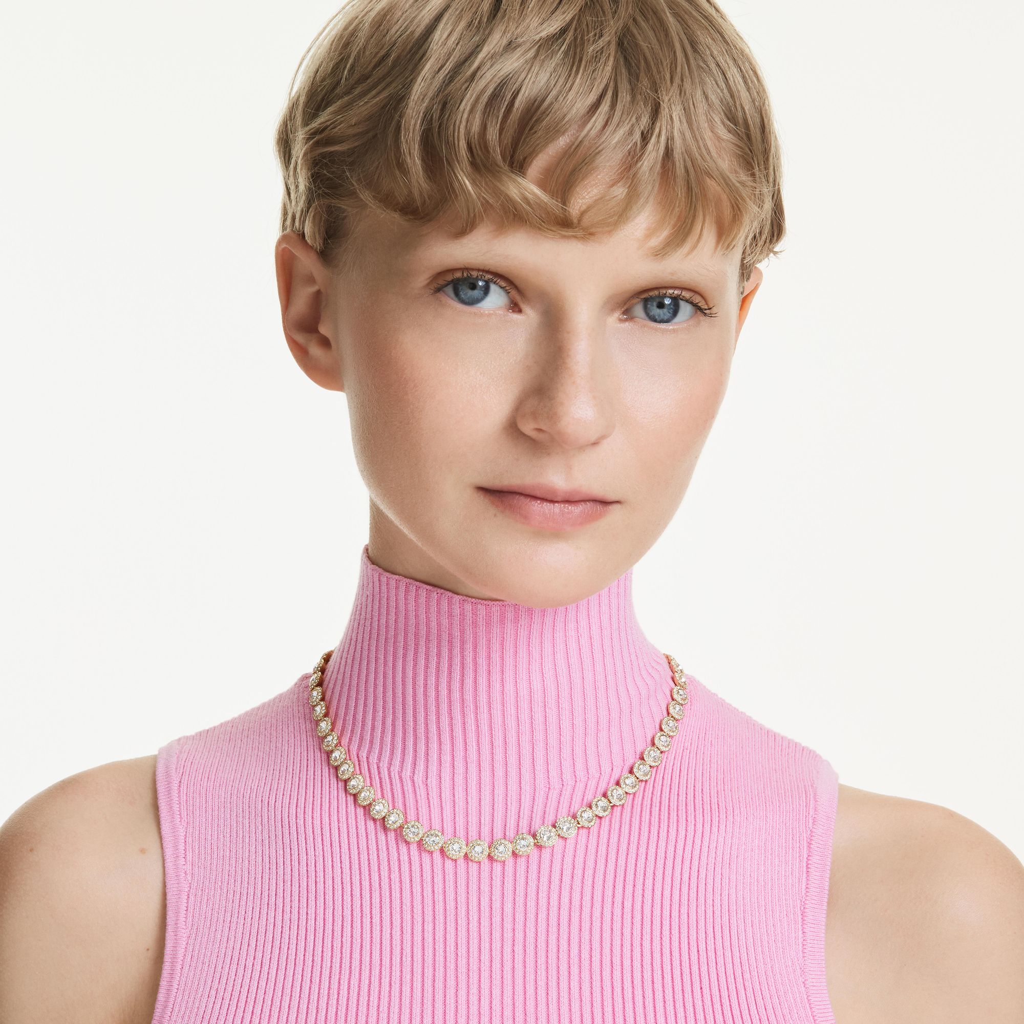 Swarovski Una Angelic Tennis Halskette 5720505 Catenina donna