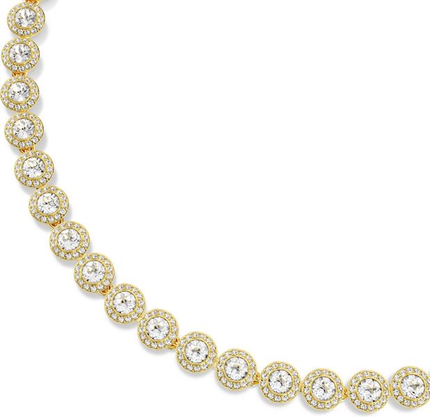Swarovski Una Angelic Tennis Halskette 5720505 Catenina donna