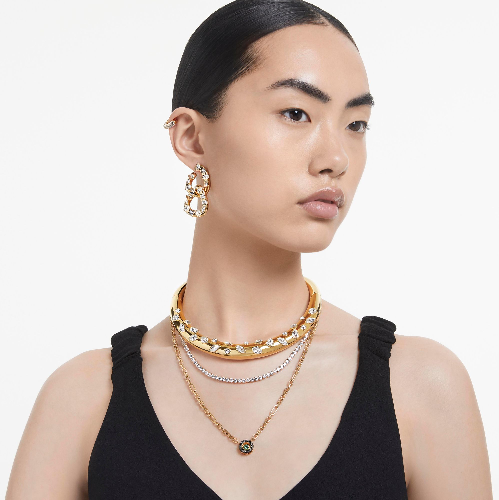 Swarovski Dextera Kreolen 5636530 Oorbellen