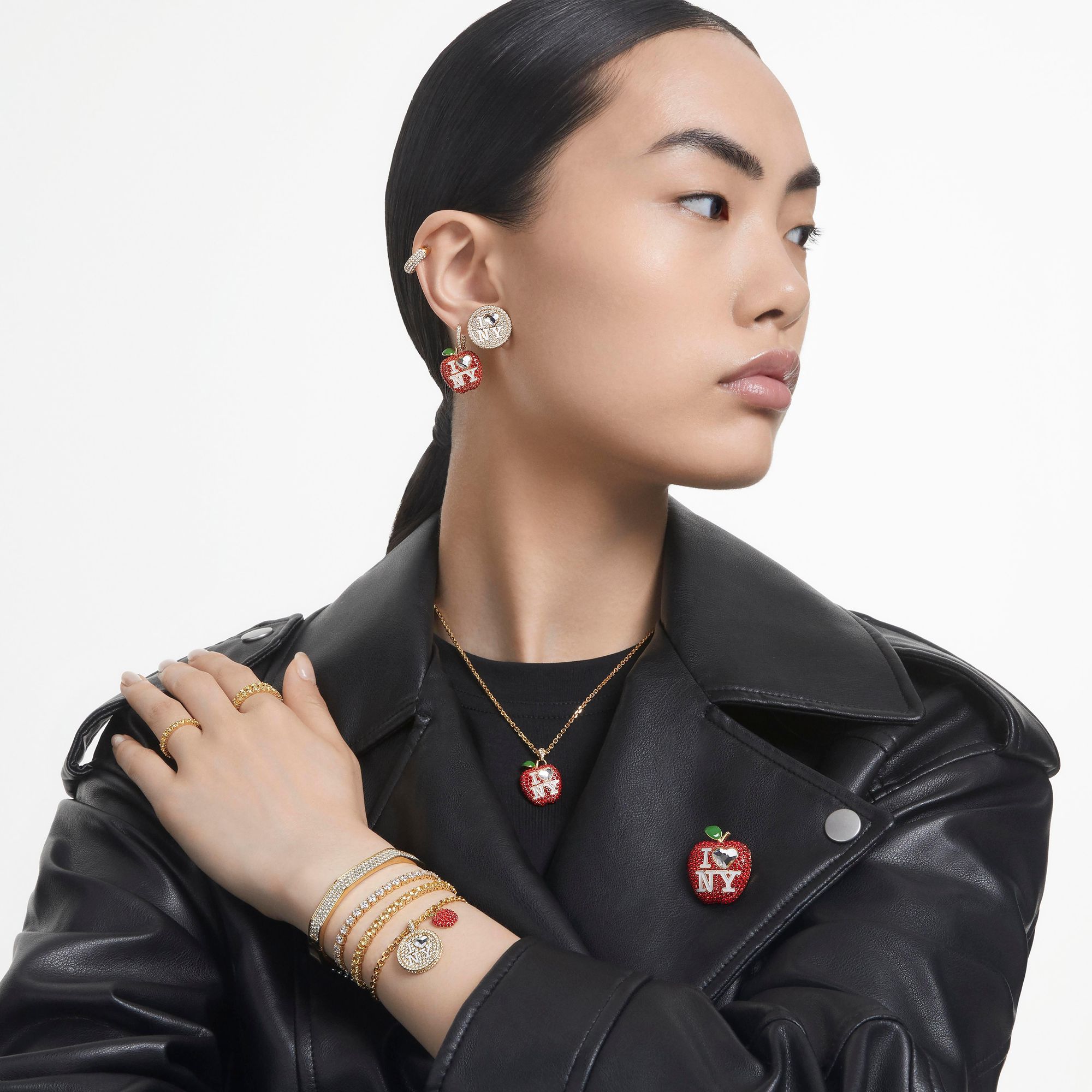 Swarovski Matrix Tennis Armband 5657663-h Braccialetto per donne