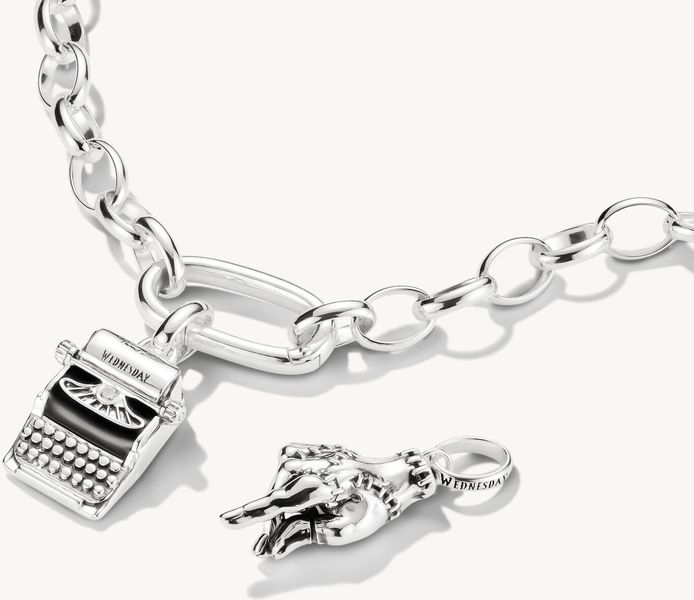 Thomas Sabo Thomas Sabo x WEDNESDAY CC1313-637-21 Charm Anhänger Thomas Sabo Thomas Sabo x WEDNESDAY CC1313-637-21 Charm Anhänger
