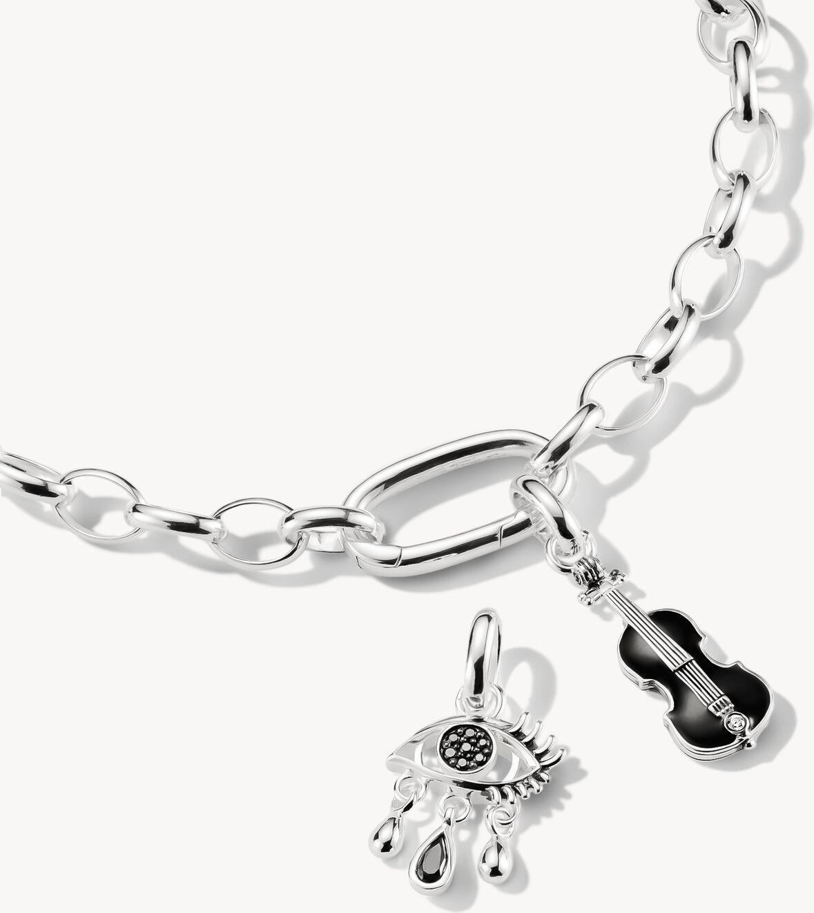 Thomas Sabo Thomas Sabo x WEDNESDAY CC1319-643-11 Charm Anhänger Thomas Sabo Thomas Sabo x WEDNESDAY CC1319-643-11 Charm Anhänger