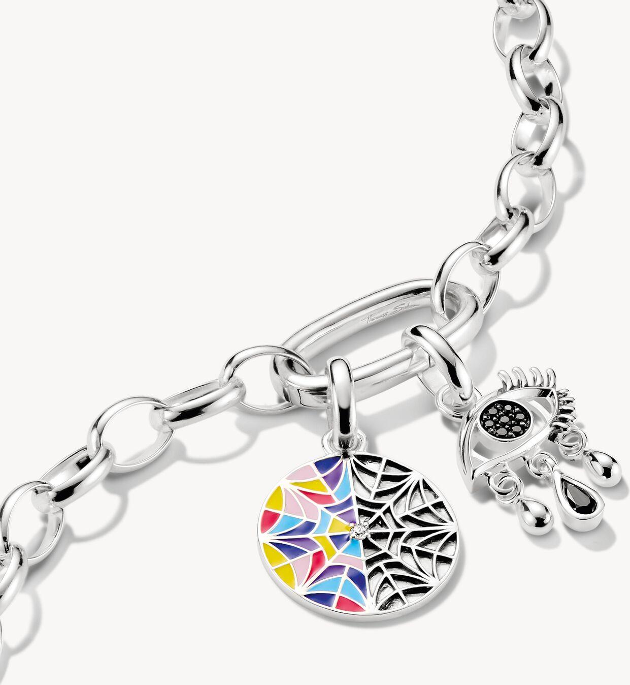 Thomas Sabo Thomas Sabo x WEDNESDAY CC1319-643-11 Charm Anhänger Thomas Sabo Thomas Sabo x WEDNESDAY CC1319-643-11 Charm Anhänger