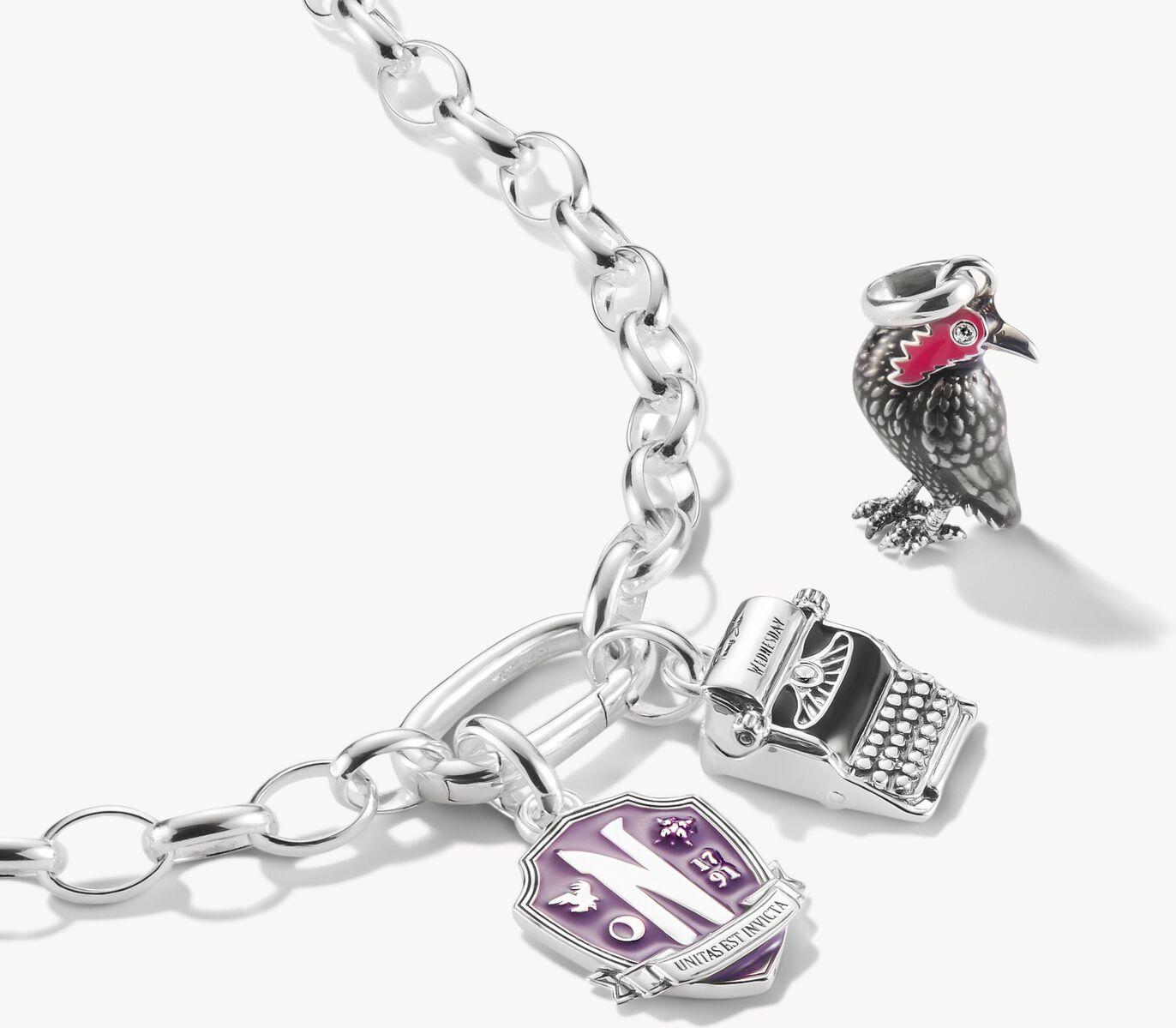 Thomas Sabo Thomas Sabo x WEDNESDAY CC1316-691-13 Charm Anhänger Thomas Sabo Thomas Sabo x WEDNESDAY CC1316-691-13 Charm Anhänger