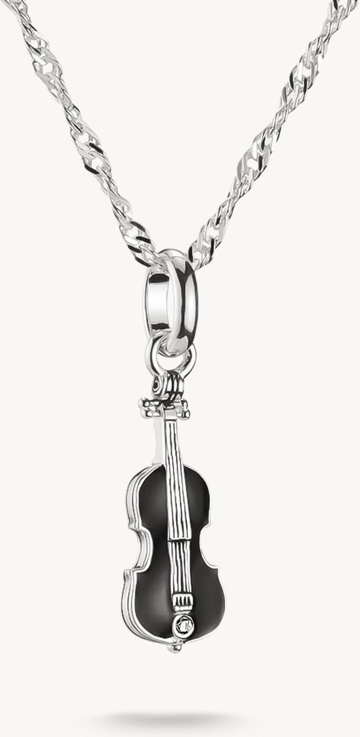 Thomas Sabo Thomas Sabo x WEDNESDAY KE2346-691-11-L45V Cadena de cuello para mujeres Thomas Sabo Thomas Sabo x WEDNESDAY KE2346-691-11-L45V Cadena de cuello para mujeres