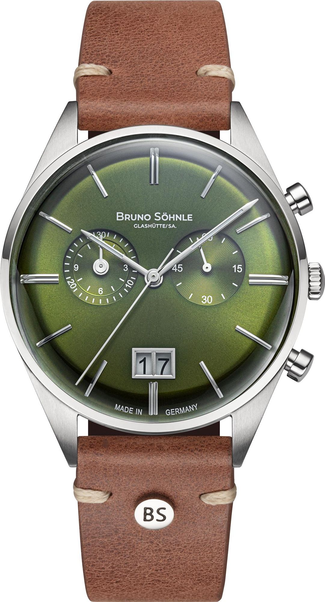 BRUNO SÖHNLE UHRENATELIER GLASHÜTTE/SA Merano Chronograph 17-13233-441 Unisex horloge BRUNO SÖHNLE UHRENATELIER GLASHÜTTE/SA Merano Chronograph 17-13233-441 Unisex horloge