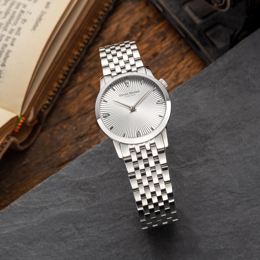 BRUNO SÖHNLE UHRENATELIER GLASHÜTTE/SA Bologna IV 17-13231-240 Damenarmbanduhr BRUNO SÖHNLE UHRENATELIER GLASHÜTTE/SA Bologna IV 17-13231-240 Damenarmbanduhr