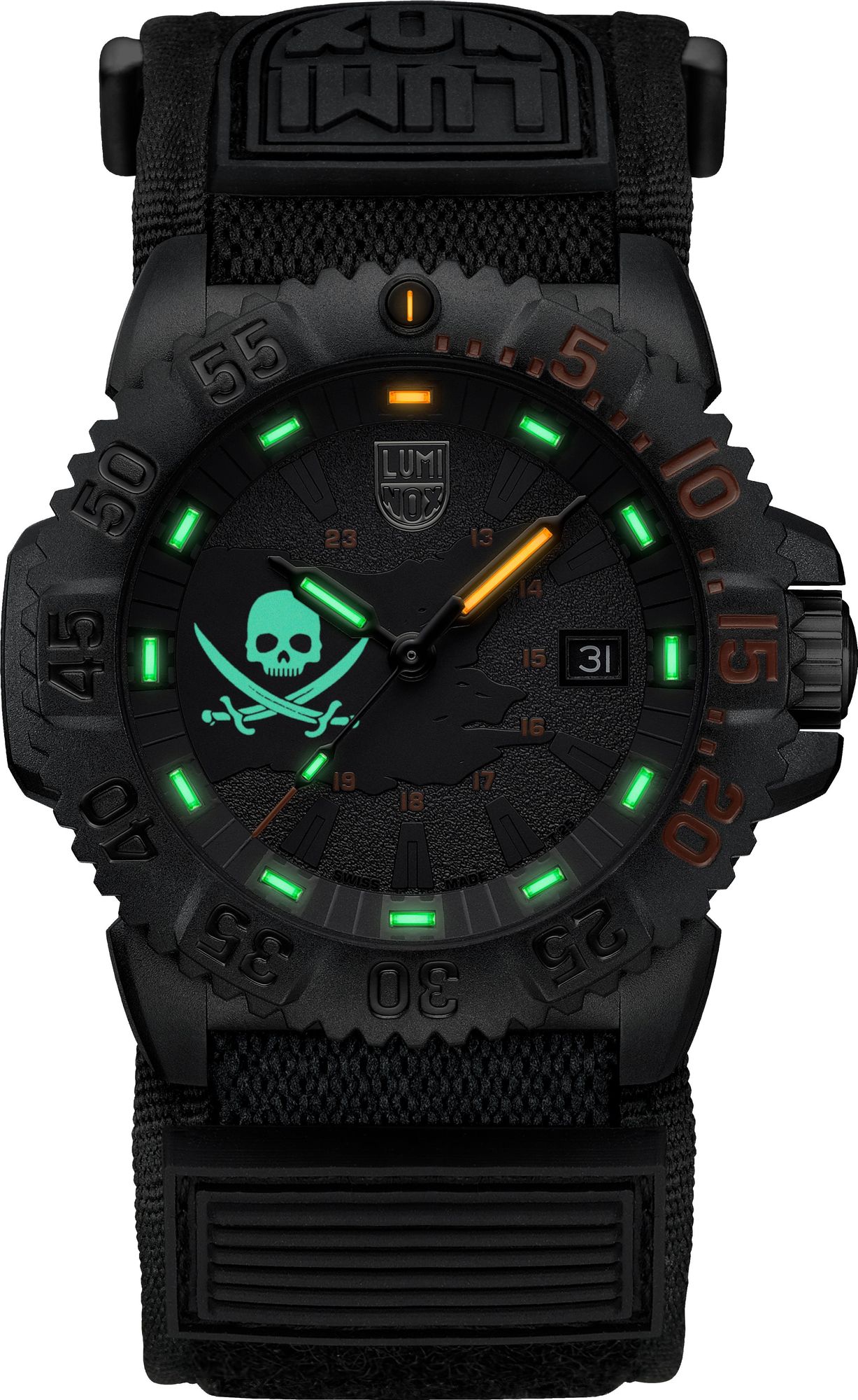 Luminox NAVY SEAL PIRATE LIMITED EDITION XS.3051.PIR.LE Orologio da immersione per uomo Luminox NAVY SEAL PIRATE LIMITED EDITION XS.3051.PIR.LE Orologio da immersione per uomo