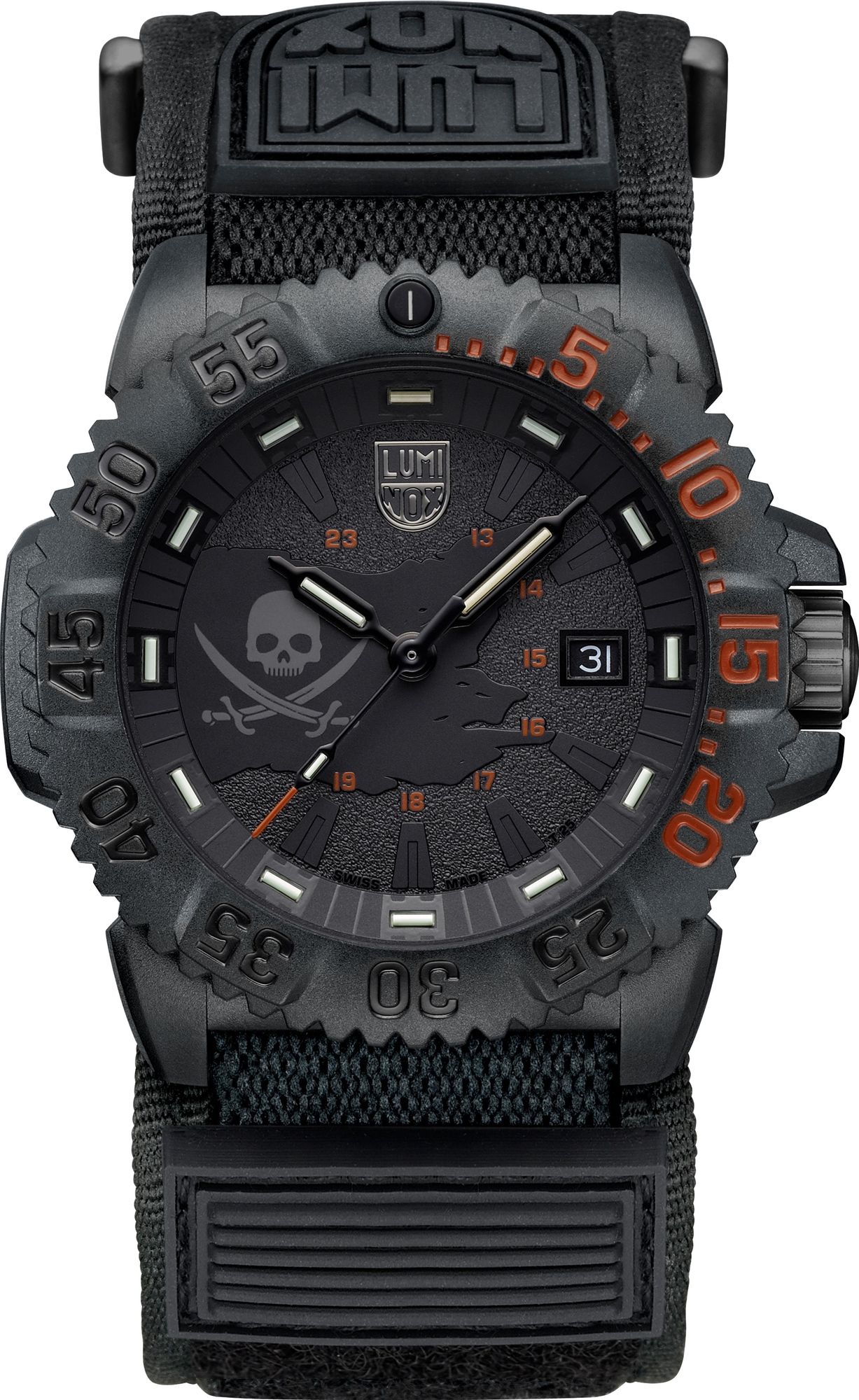 Luminox NAVY SEAL PIRATE LIMITED EDITION XS.3051.PIR.LE Orologio da immersione per uomo Luminox NAVY SEAL PIRATE LIMITED EDITION XS.3051.PIR.LE Orologio da immersione per uomo