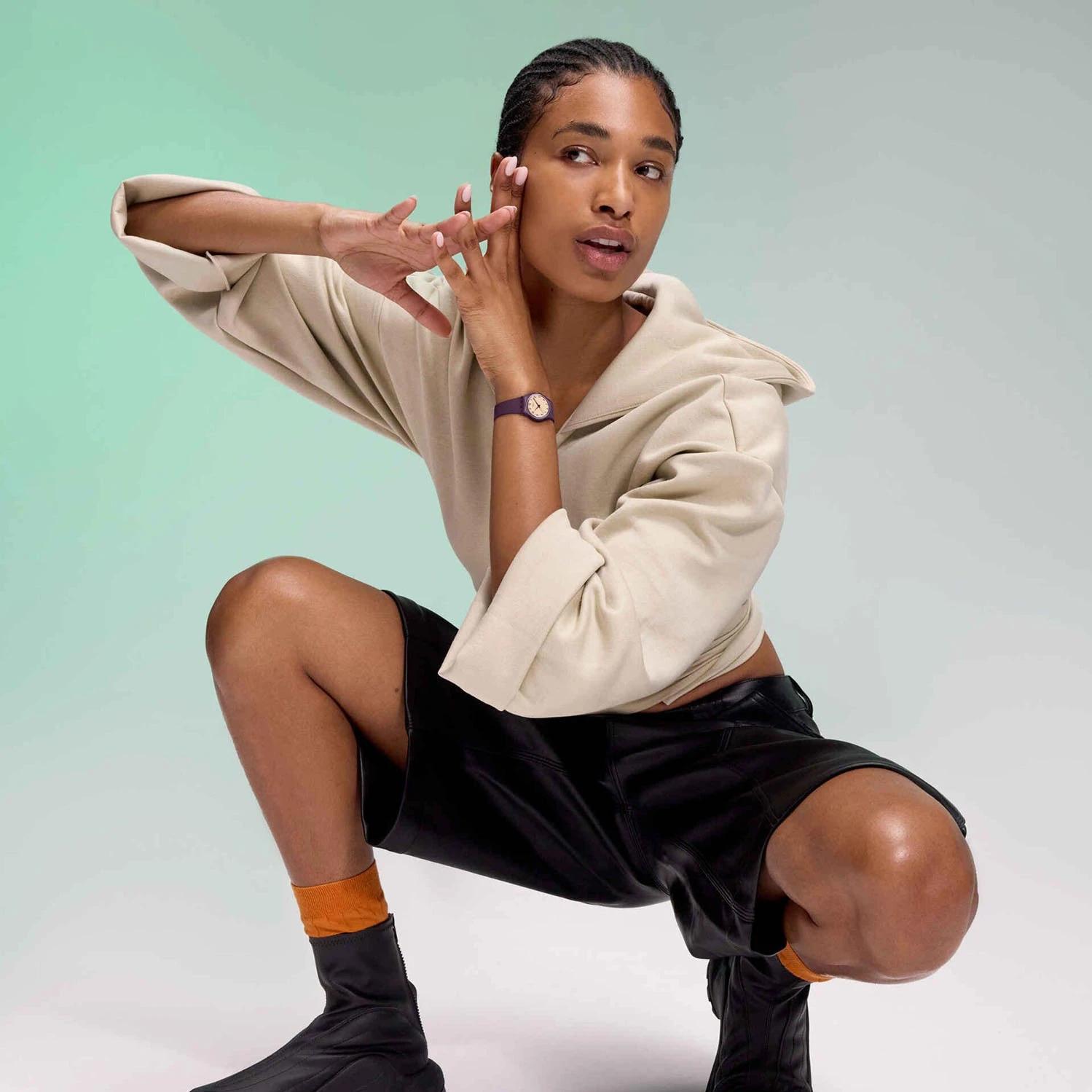 Swatch REPEAT CHIC LR138 Dames armbandhorloge