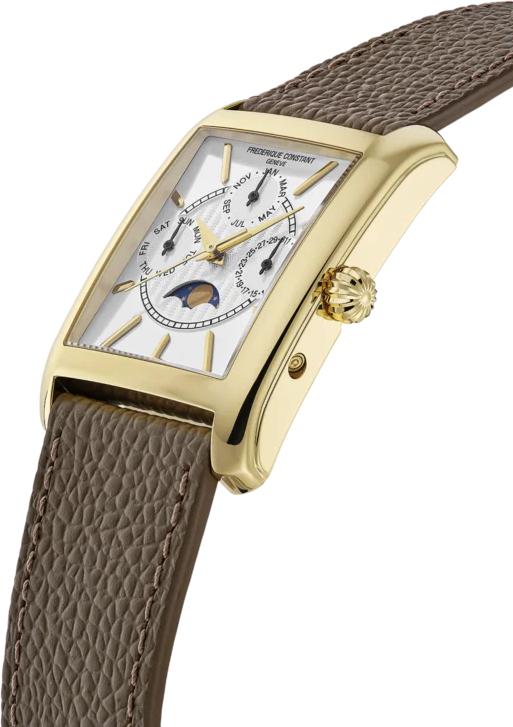 Frederique Constant Geneve Classics Carree Calander Moonphase FC-265S4C5 Reloj de Pulsera para mujeres Indicador de la f Frederique Constant Geneve Classics Carree Calander Moonphase FC-265S4C5 Reloj de Pulsera para mujeres Indicador de la f