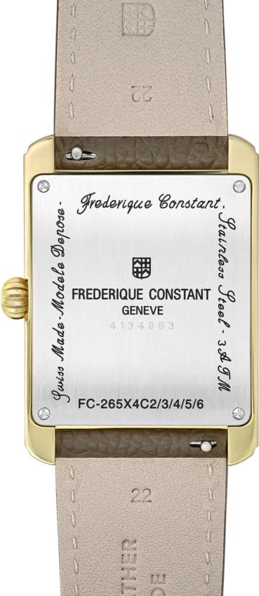 Frederique Constant Geneve Classics Carree Calander Moonphase FC-265S4C5 Reloj de Pulsera para mujeres Indicador de la f Frederique Constant Geneve Classics Carree Calander Moonphase FC-265S4C5 Reloj de Pulsera para mujeres Indicador de la f