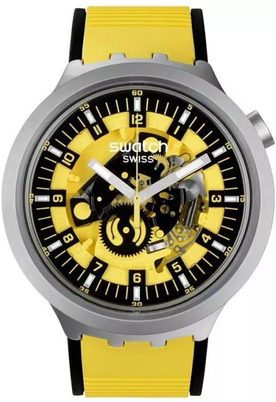 Swatch Big Bold Irony Bolden Yellow SB07S109 Orologio da polso uomo Swatch Big Bold Irony Bolden Yellow SB07S109 Orologio da polso uomo