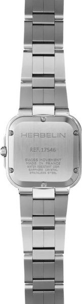 Michel Herbelin Cap Camarat Square Dame 17546B13 Reloj de Pulsera para mujeres Con pulsera adicional