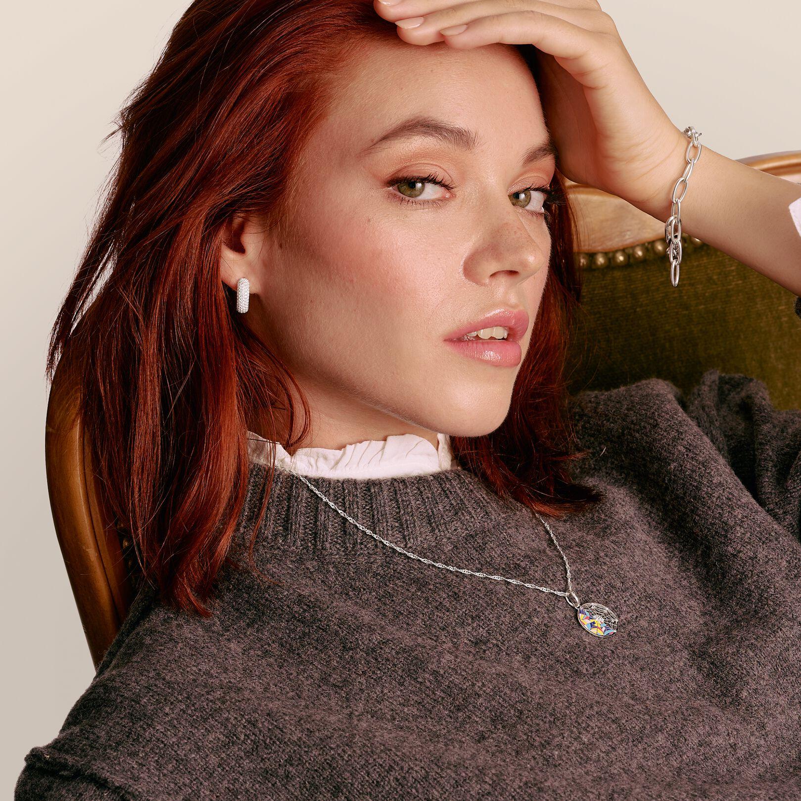 Thomas Sabo Thomas Sabo x WEDNESDAY KE2348-691-7-L45V Catenina donna