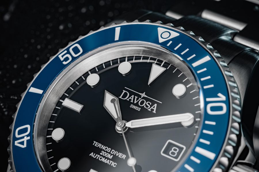 Davosa TERNOS DIVER 16155040 Montre Automatique pour hommes Montre Plongée Davosa TERNOS DIVER 16155040 Montre Automatique pour hommes Montre Plongée