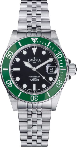 Davosa TERNOS DIVER 16155207 Montre Automatique pour hommes Montre Plongée