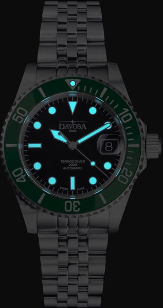 Davosa TERNOS DIVER 16155207 Montre Automatique pour hommes Montre Plongée