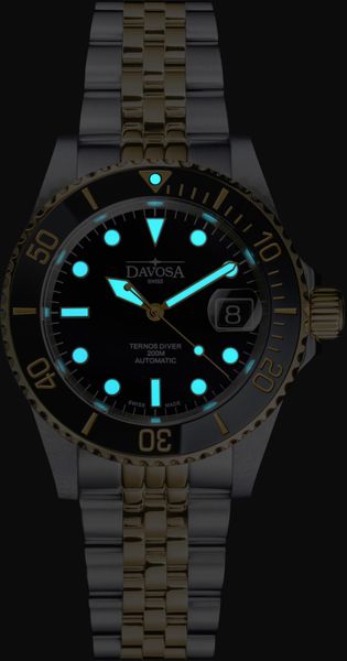 Davosa TERNOS DIVER 16155305 Automatisch horloge voor heren Duikhorloge Davosa TERNOS DIVER 16155305 Automatisch horloge voor heren Duikhorloge