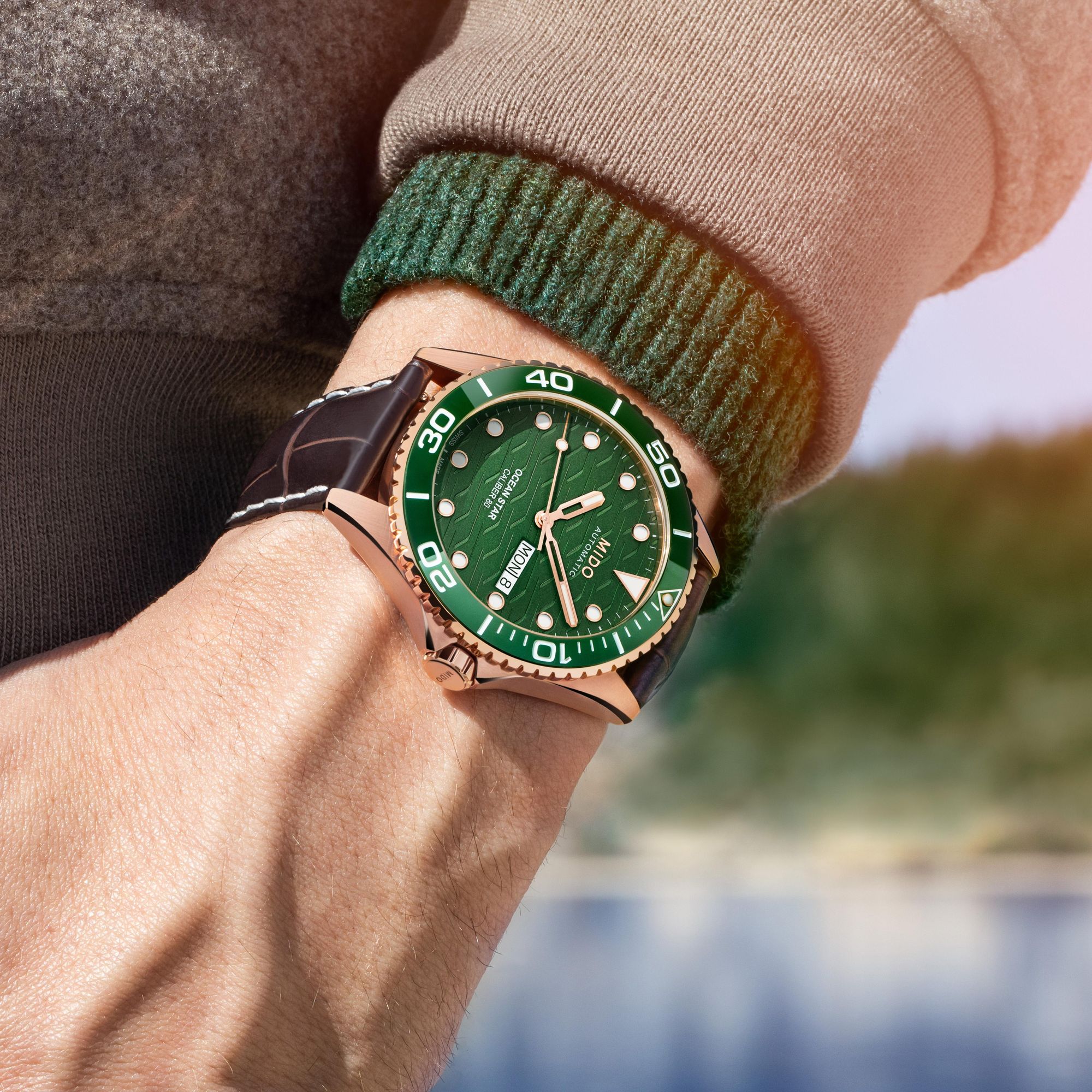 Mido Ocean Star 200C M0424303609100 Orologio automatico uomo Riserva de marcia de 80 ore