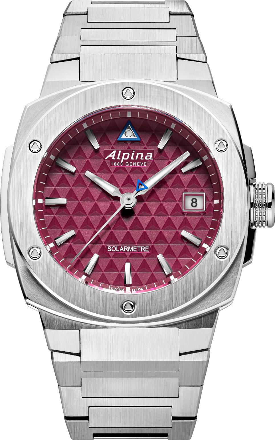 Alpina Geneve Alpiner Extreme Solarmetre AL-140BRG3AE6B Reloj unisex Alimentación Solar
