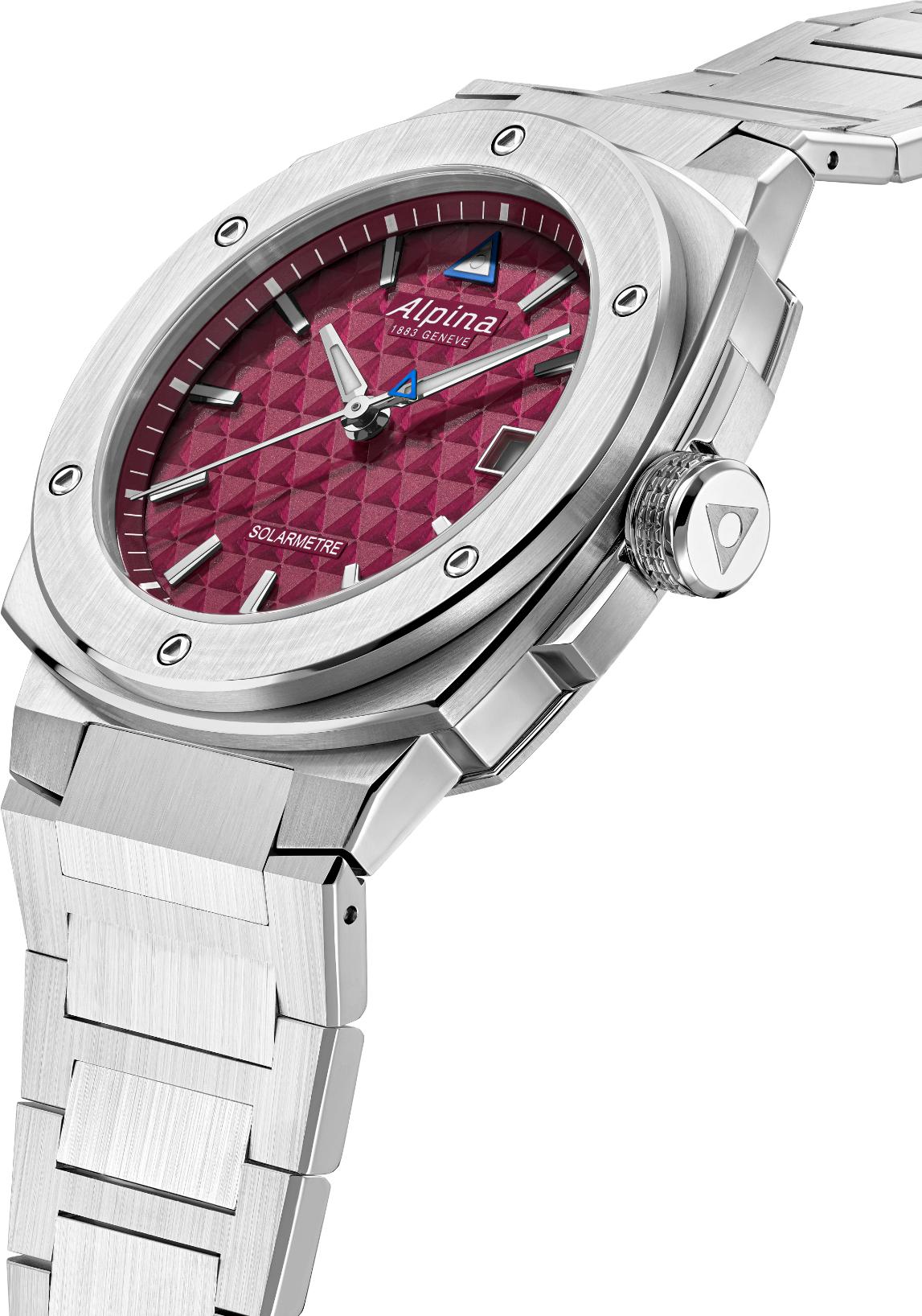 Alpina Geneve Alpiner Extreme Solarmetre AL-140BRG3AE6B Reloj unisex Alimentación Solar