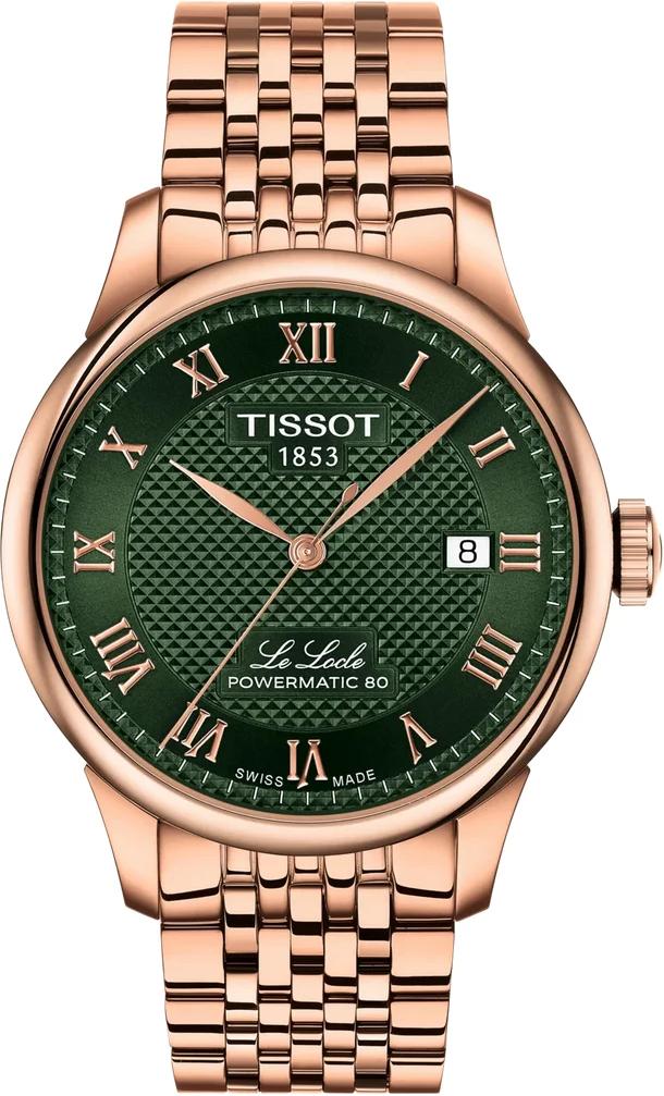 Tissot LE LOCLE PWOERMATIC 80 Gent T006.407.33.093.00 Reloj Automático para hombres Reserve de marcha de 80 horas