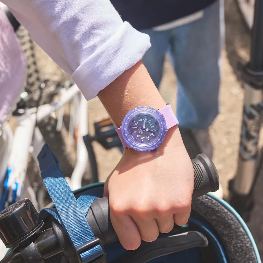 Flik Flak FUZE IN PURPLE FCSP131 Reloj para chicas