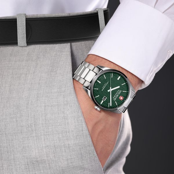 Swiss Military Hanowa SILVER FIR SMWGH0006101 Heren armbandhorloge Swiss Military Hanowa SILVER FIR SMWGH0006101 Heren armbandhorloge