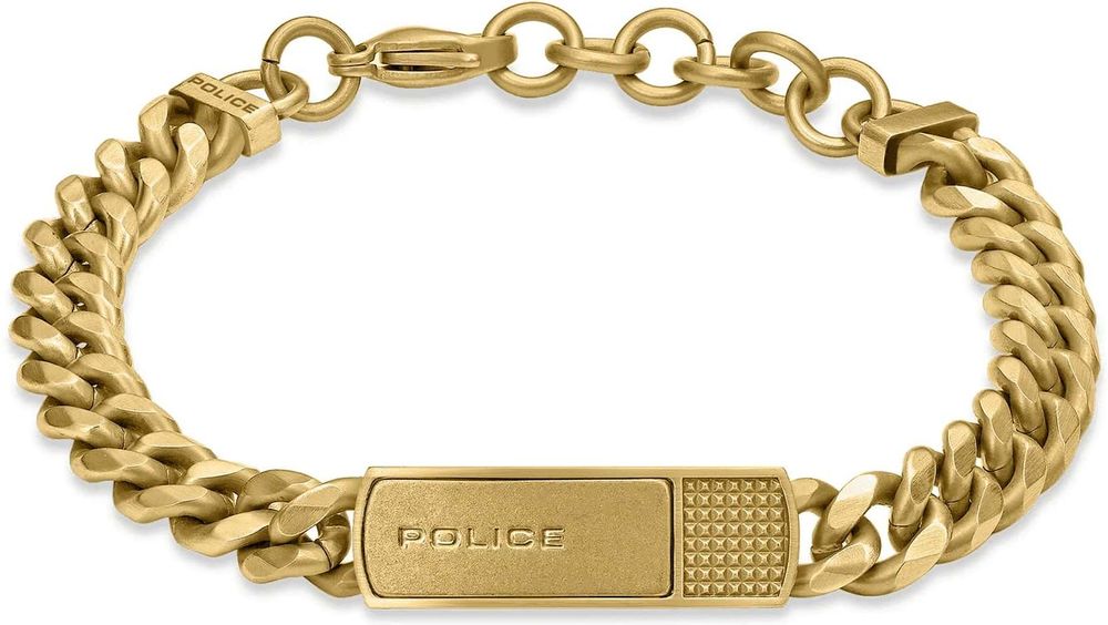Police Jewelry Identity Armband PEAGB0041002 Mens Bracelet Police Jewelry Identity Armband PEAGB0041002 Mens Bracelet