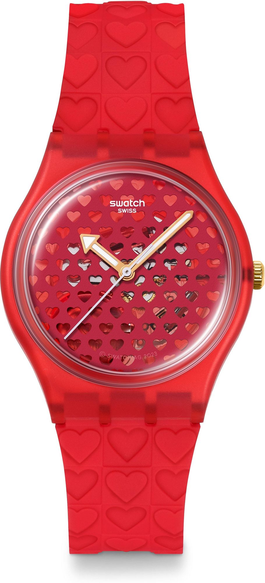 Swatch LOVE IN SCARLET SO28Z122 Orologio unisex