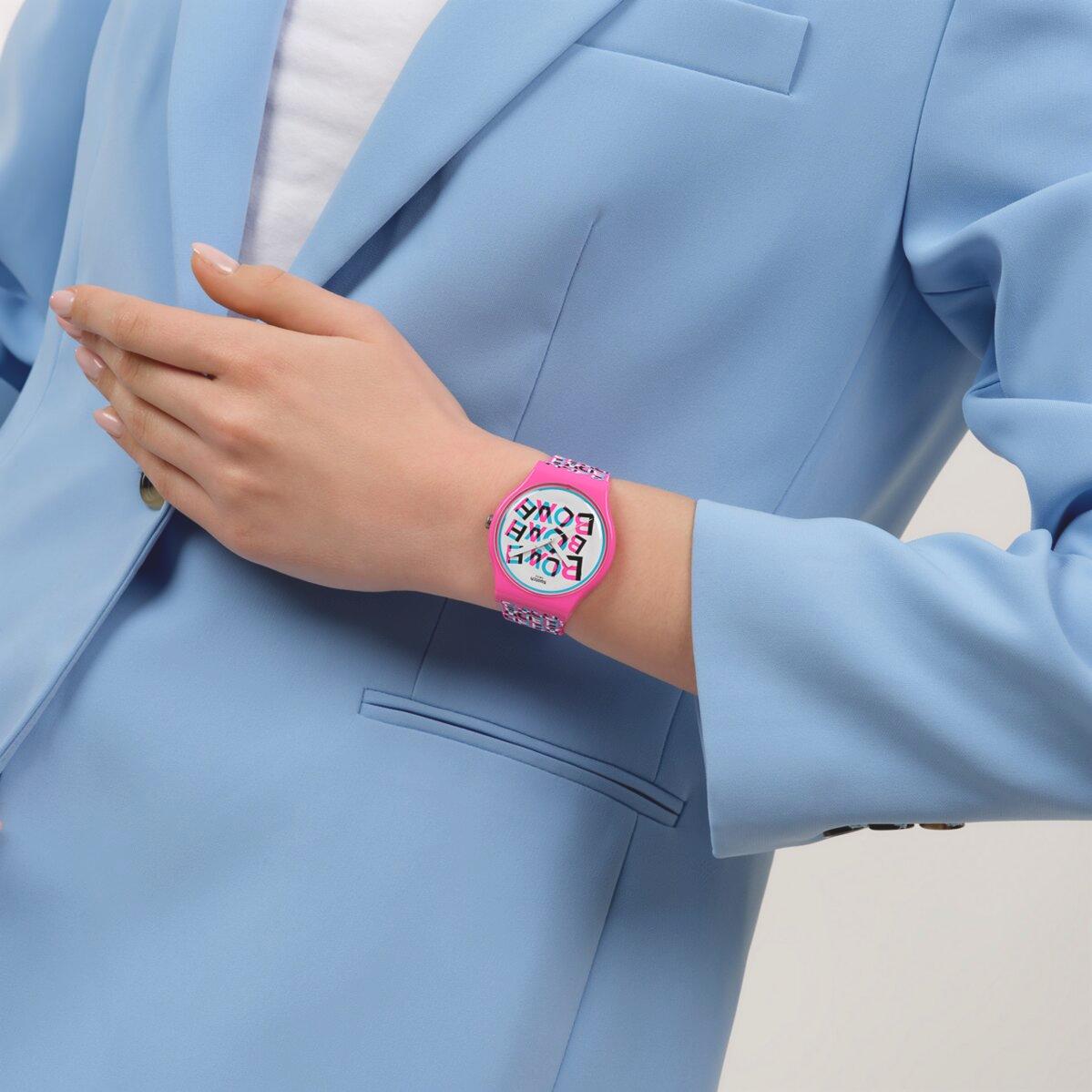 Swatch LOVE & BLAH SO29Z156 Orologio unisex