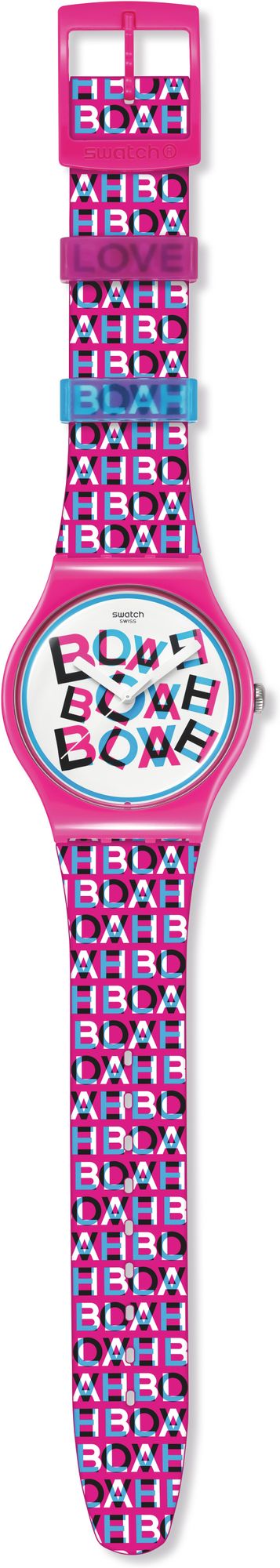 Swatch LOVE & BLAH SO29Z156 Orologio unisex