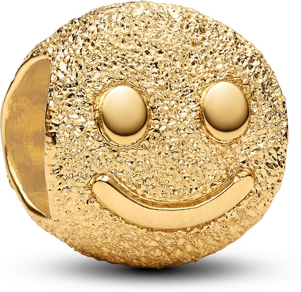 Pandora Textured happy face 764526C00 Charm