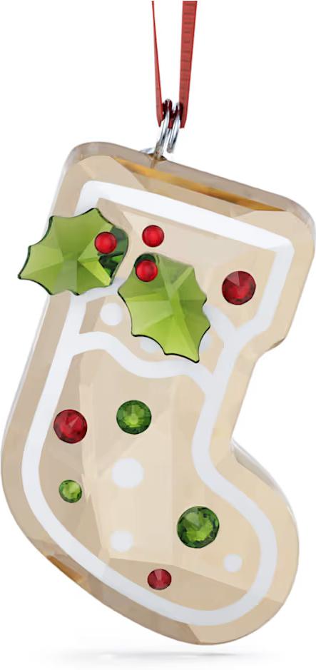 Swarovski Holiday Cheers Lebkuchen Nikolausstiefel Ornament 5681581 decorazione