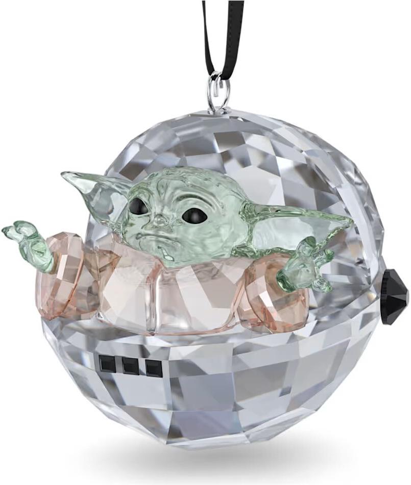 Swarovski Star Wars The Mandalorian Grogu Ornament 5652545 décoration