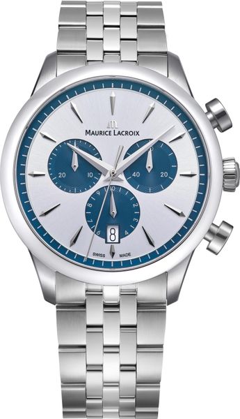 Maurice Lacroix 1975 Chrono Quartz 751038-SS002-131-1 orologio Maurice Lacroix 1975 Chrono Quartz 751038-SS002-131-1 orologio