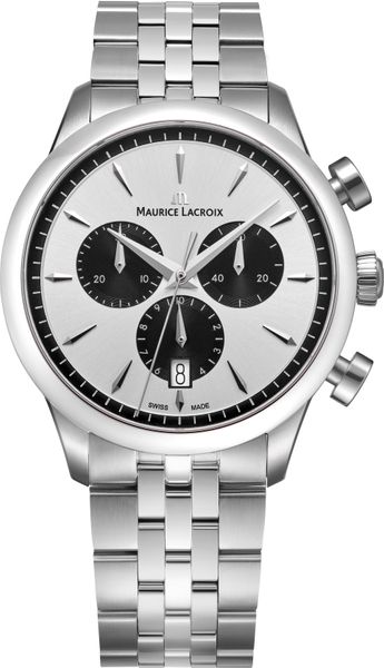 Maurice Lacroix 1975 Chrono Quartz 751038-SS002-130-1 Armbandhorloge Maurice Lacroix 1975 Chrono Quartz 751038-SS002-130-1 Armbandhorloge