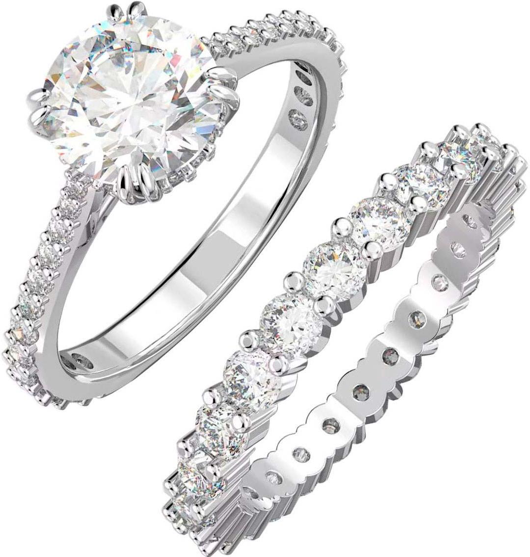 Swarovski Stilla Ring, Set 5647662-h Swarovski Stilla Ring, Set 5647662-h