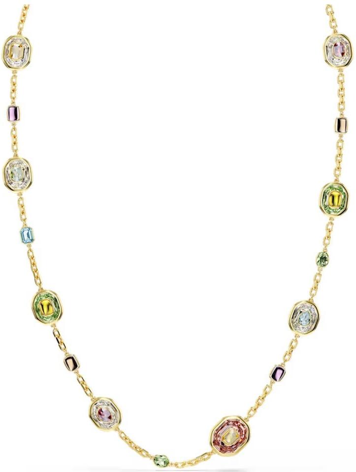 Swarovski Chroma lange Halskette 5705581 Catenina donna