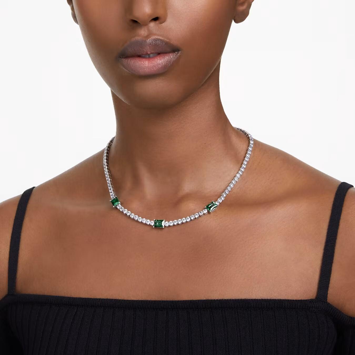 Swarovski Matrix Tennis Halskette 5666168 womans necklace