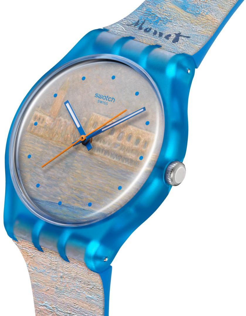 Swatch MONET'S PALAZZO DUCALE PAY! SO29Z153-6000 Unisex horloge
