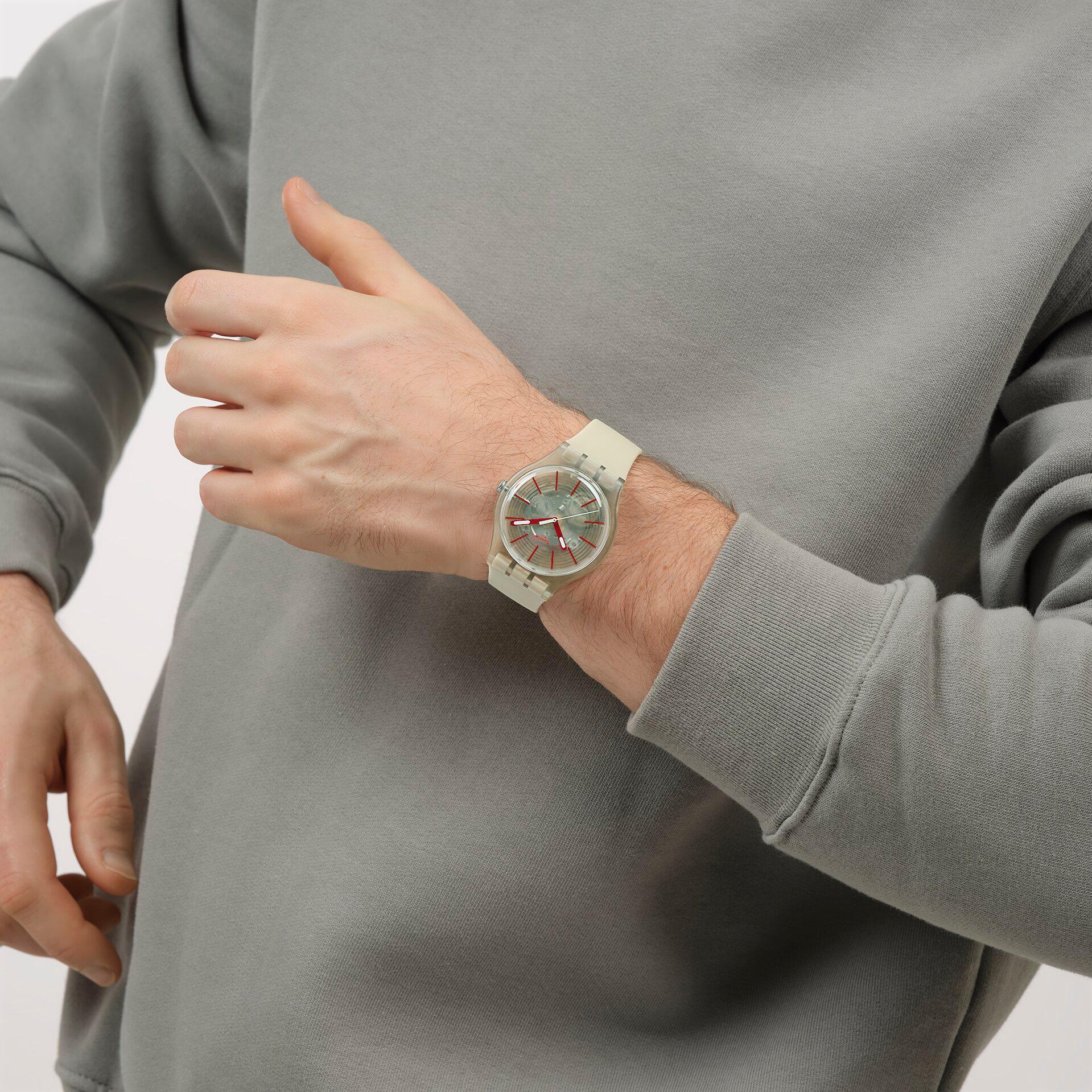 Swatch REVEALED IN THE SAND SO29K119 Unisexuhr