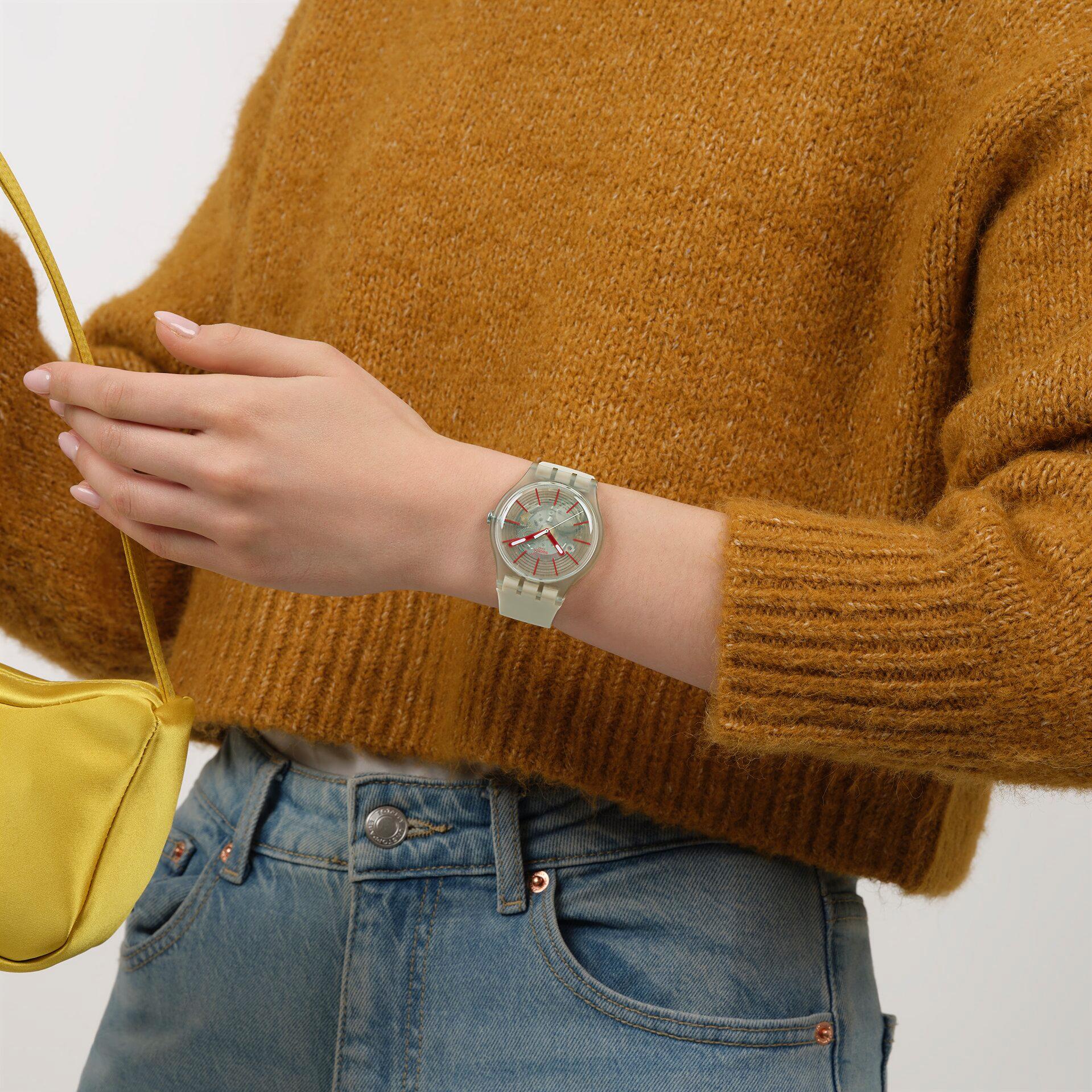 Swatch REVEALED IN THE SAND SO29K119 Unisexuhr